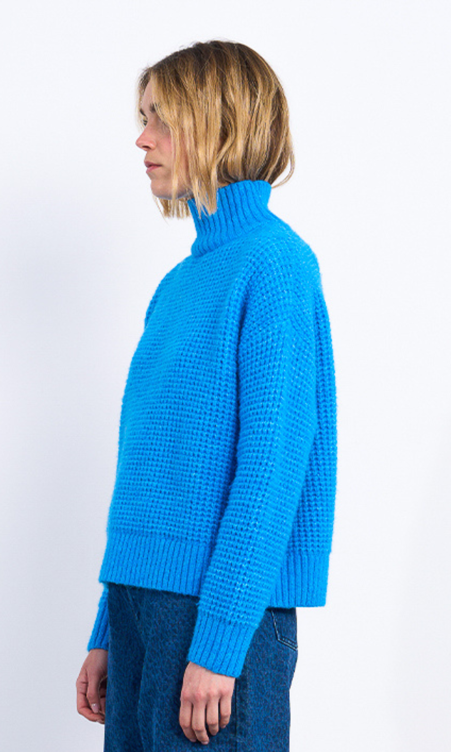 Waffle Knit Sweater