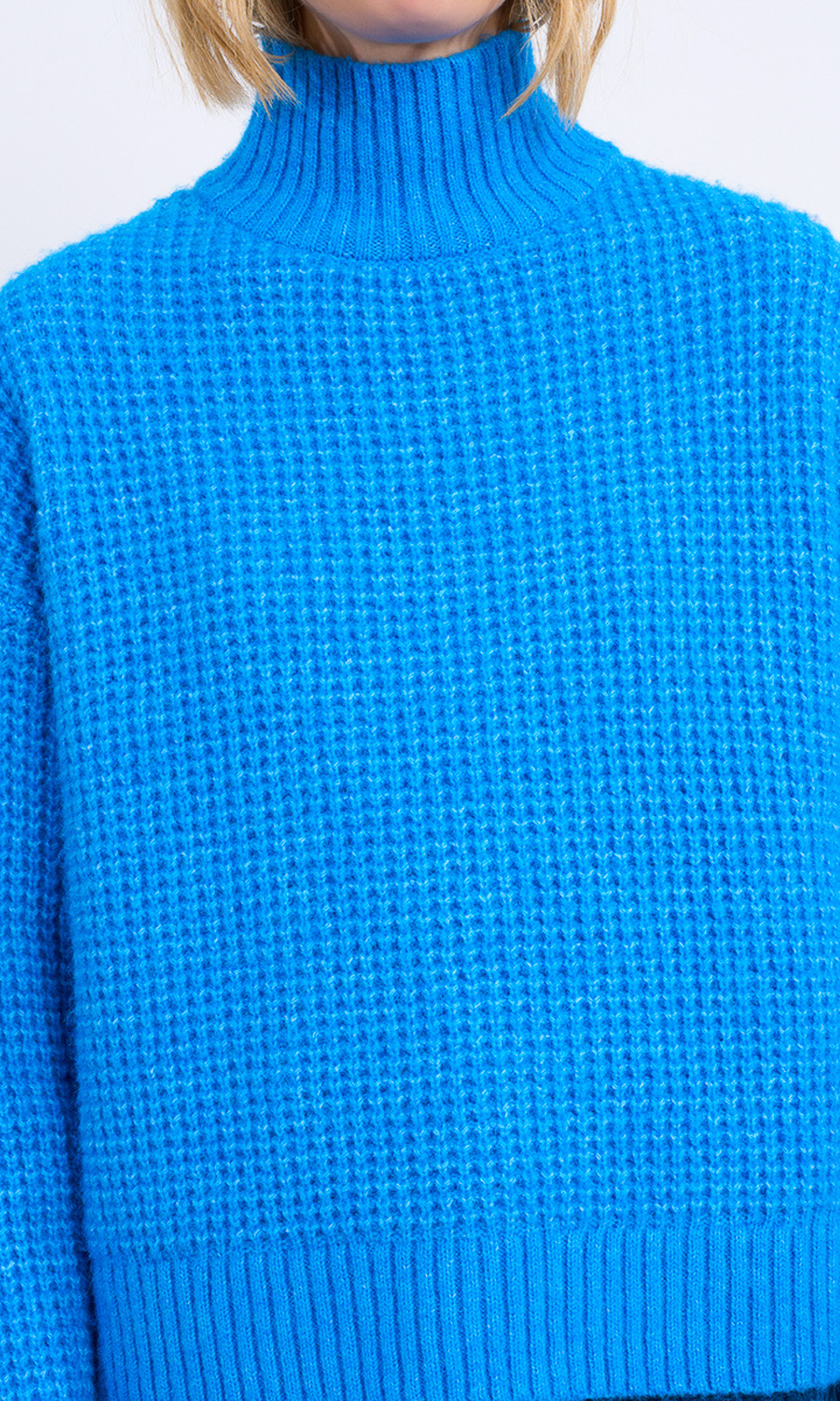 Waffle Knit Sweater