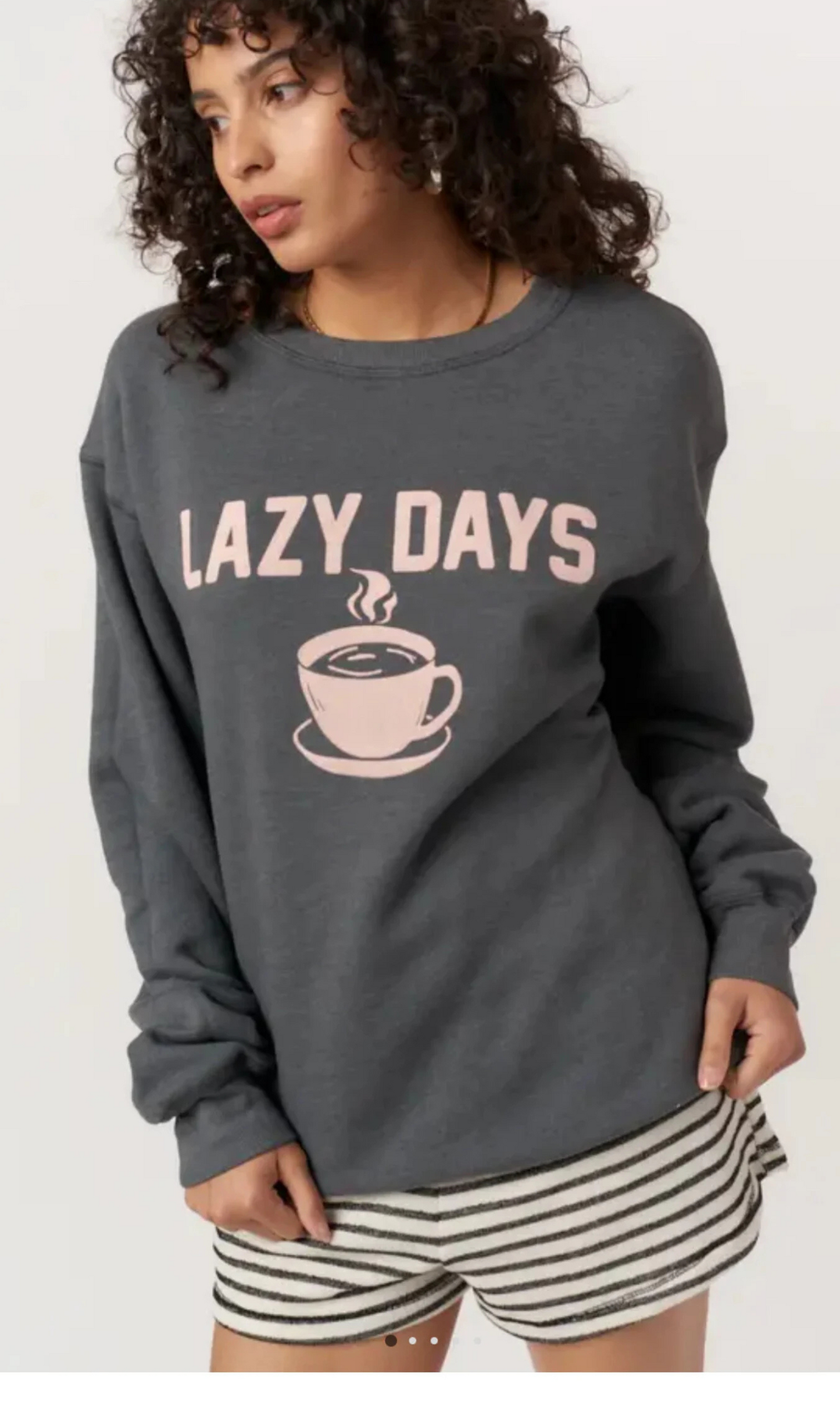 Lazy Days/Wild Nights Reversible Sweatshirt
