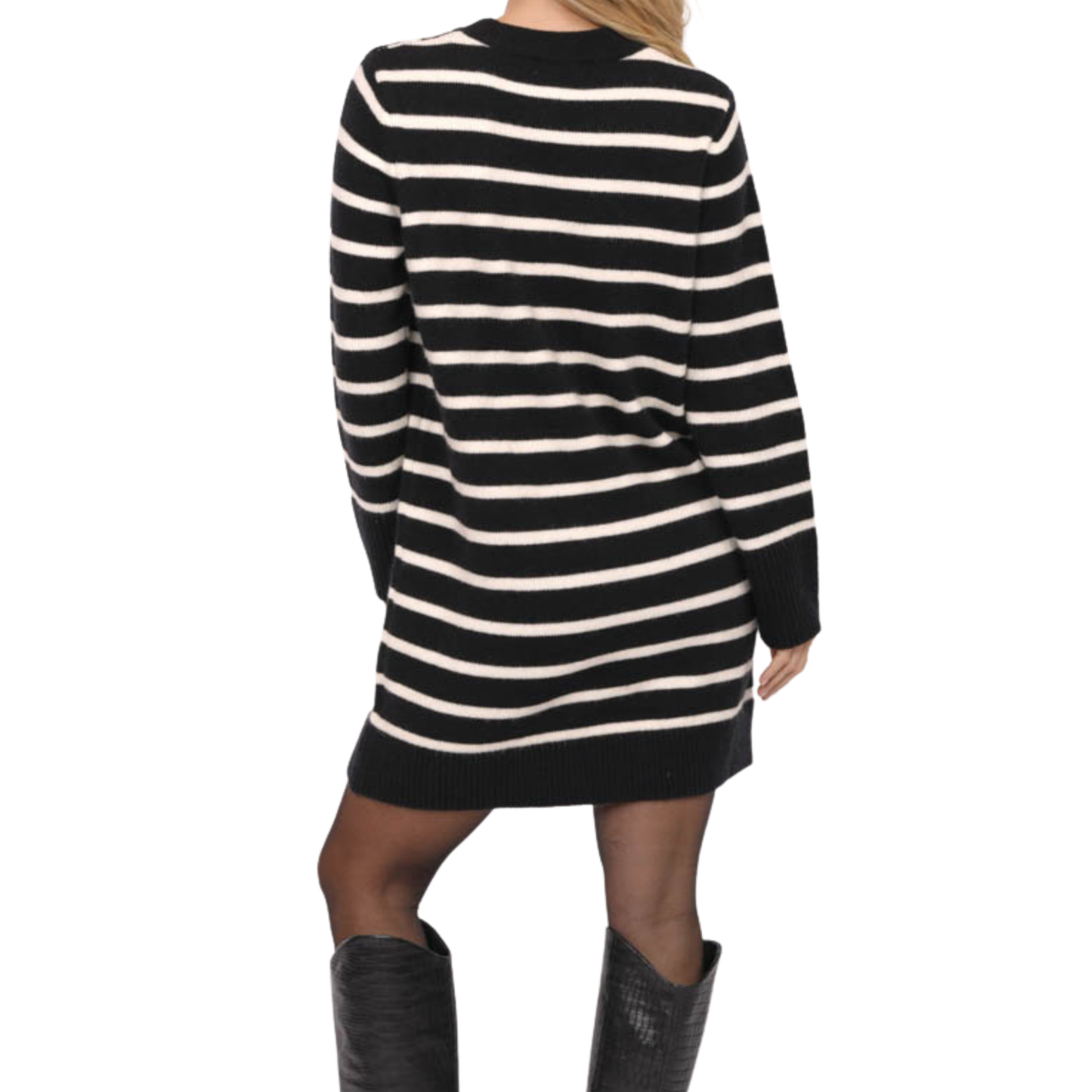 Sherri Striped Sweater Dress