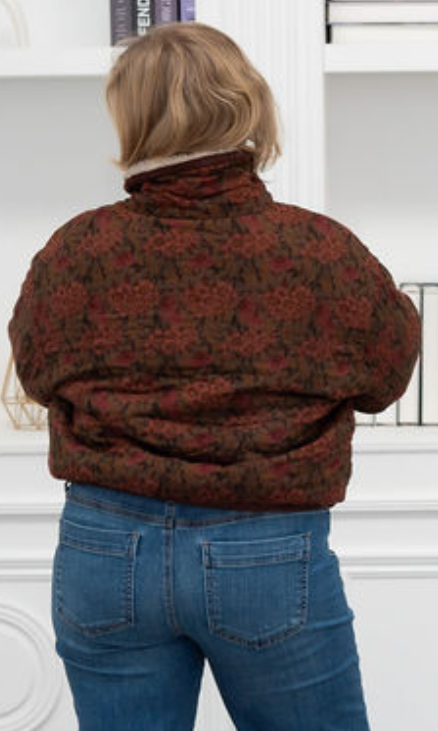 Heritage Floral Toggle Jacket