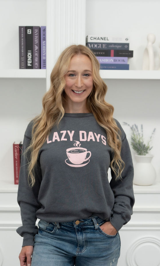 Lazy Days/Wild Nights Reversible Sweatshirt