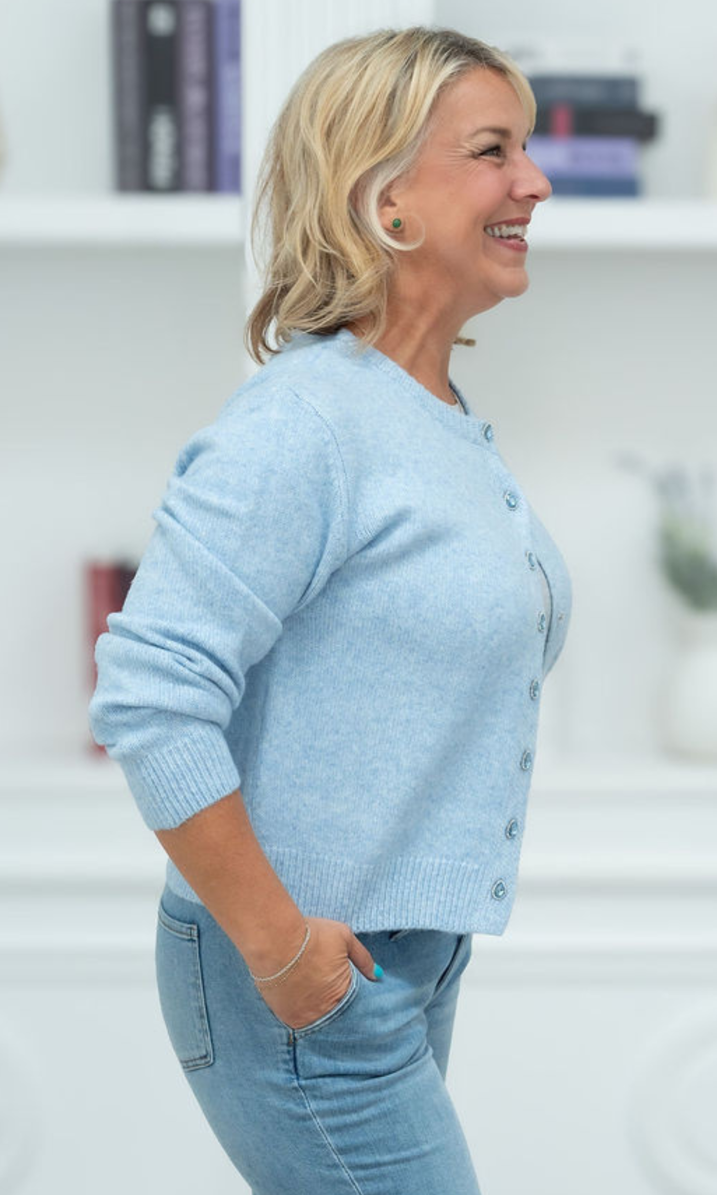 Aisha Crystal Cardigan