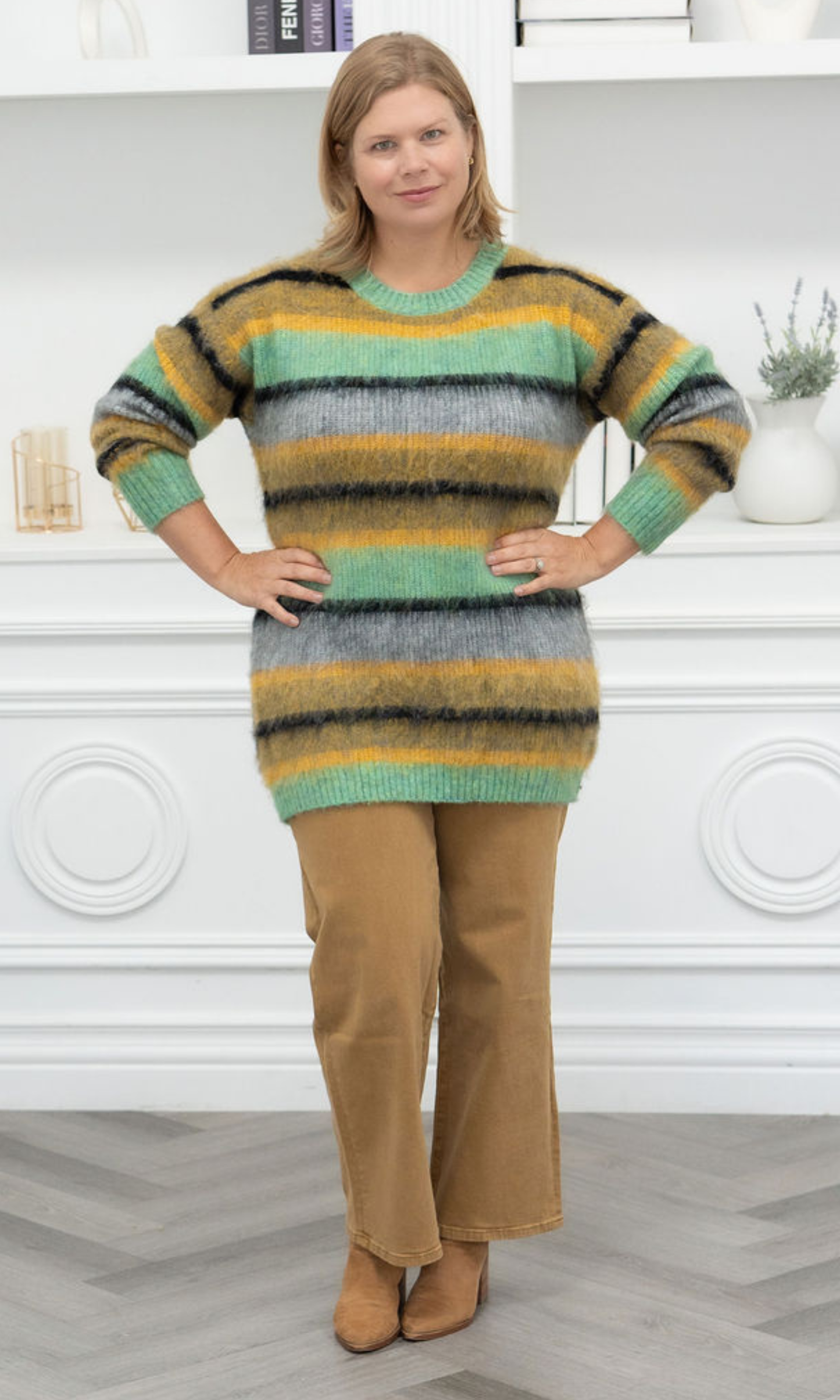 Woodland Horizon Stripe Knit