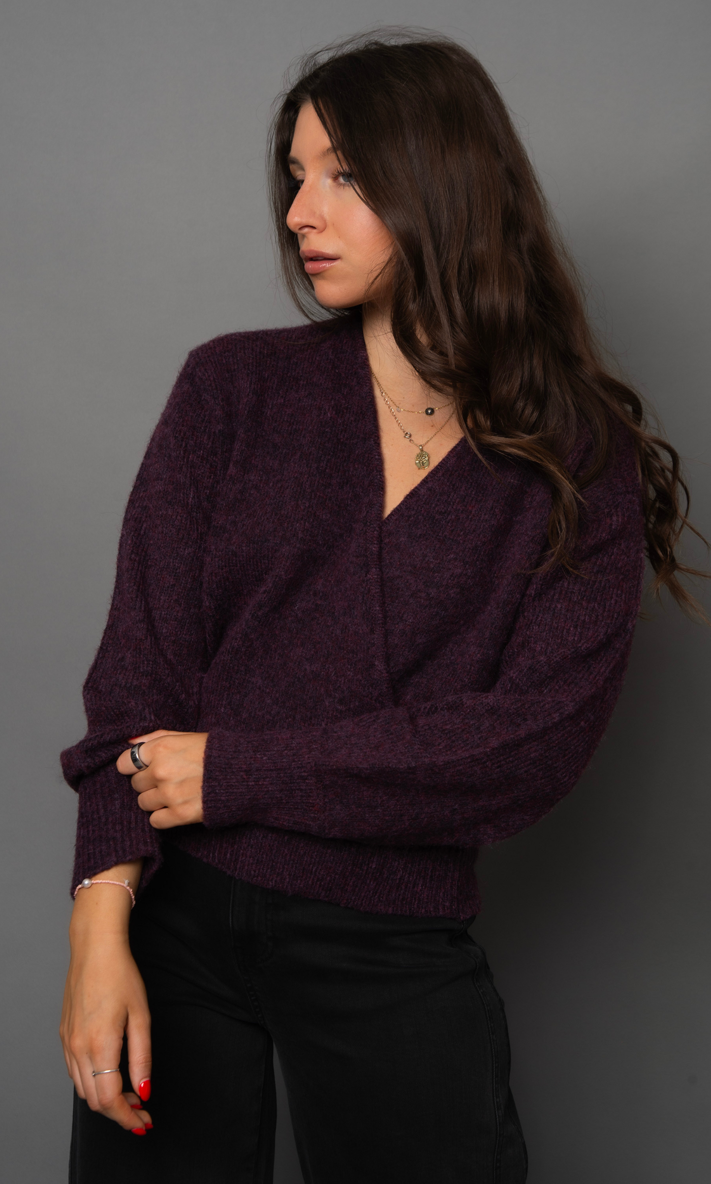 Dalros Wrap Sweater