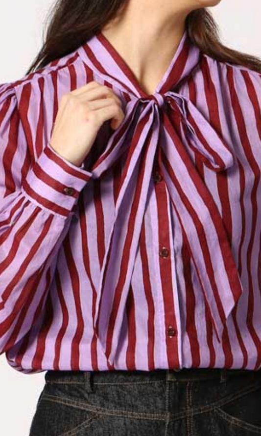 Orchard Stripe Blouse