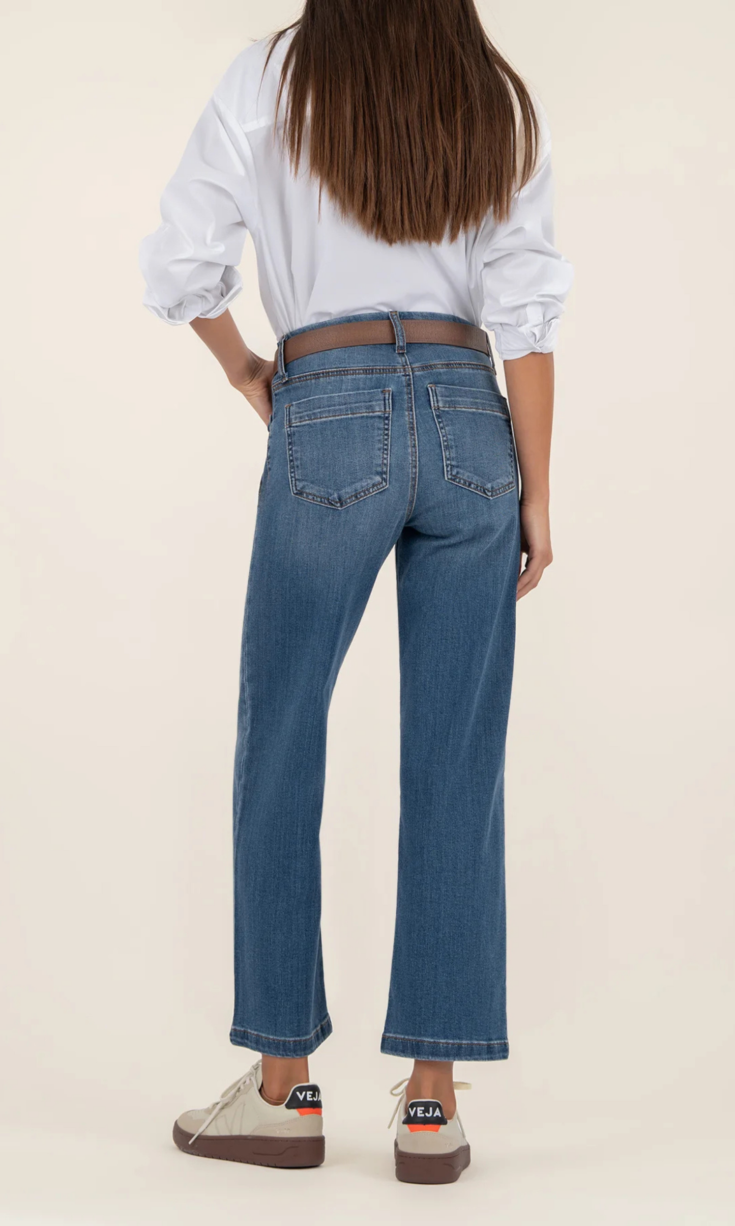 Charlotte High Rise Wide Leg - Vibrant