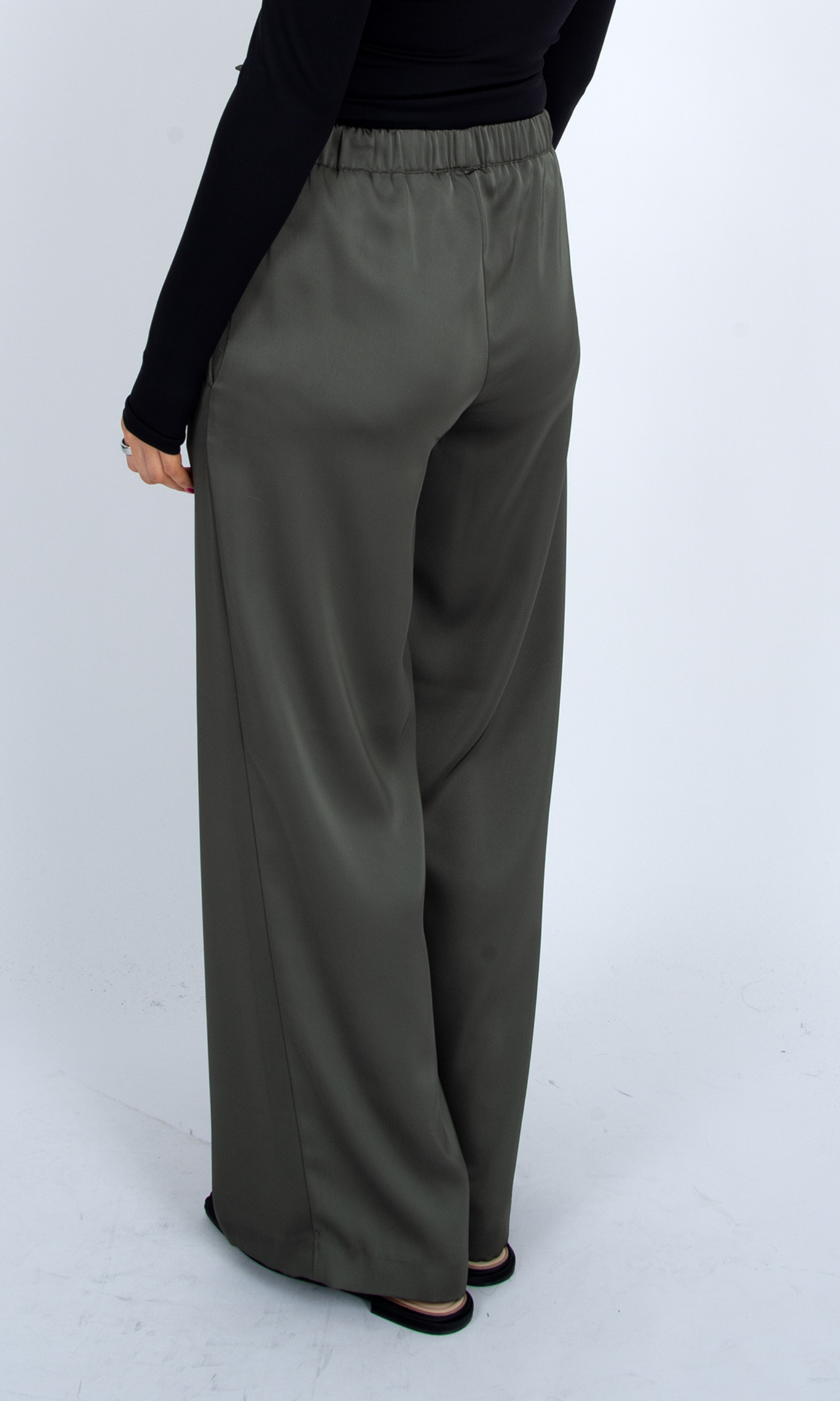 Merry Drawstring Satin Pants