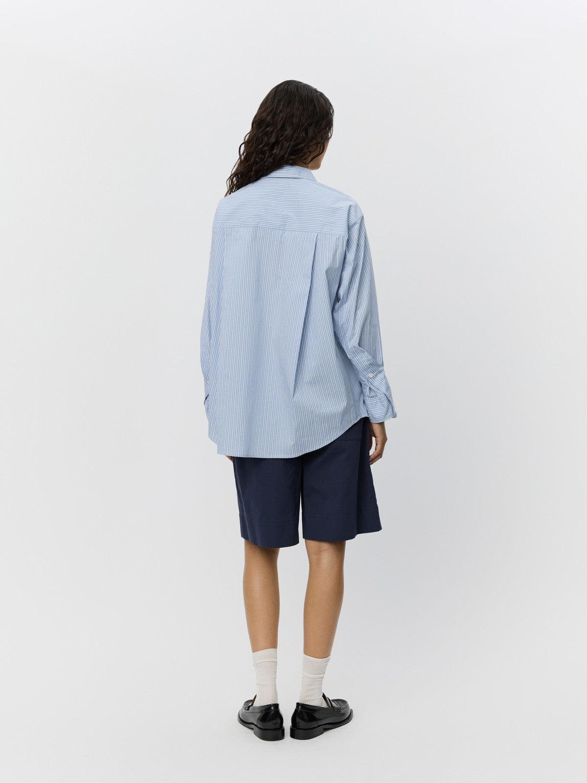 Abby Shirt - Blue Striped