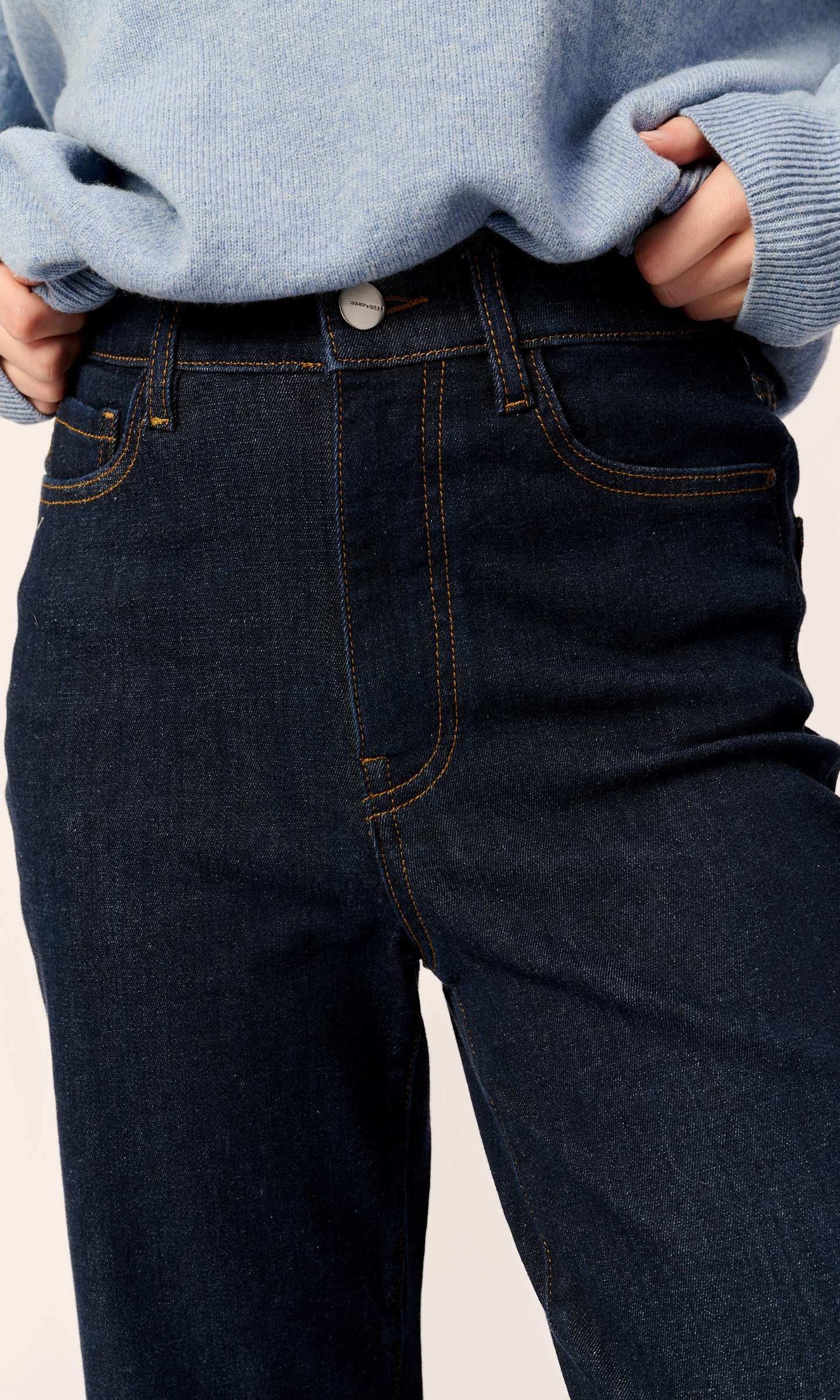 ASE Stretch Straight Leg Jeans