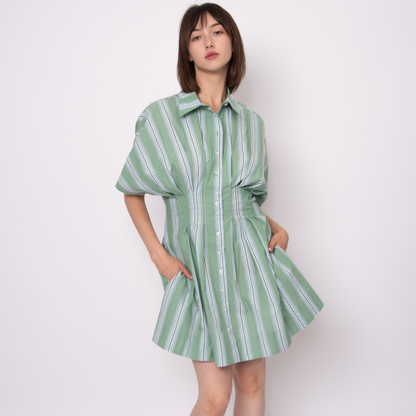 Lorine Poplin Shirt Dress (Pre-Sale)
