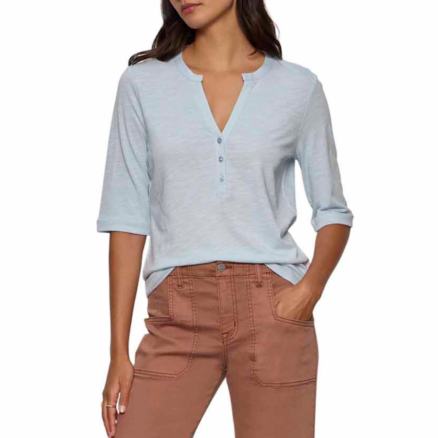 Rolled Sleeve Tee (2 Colours)