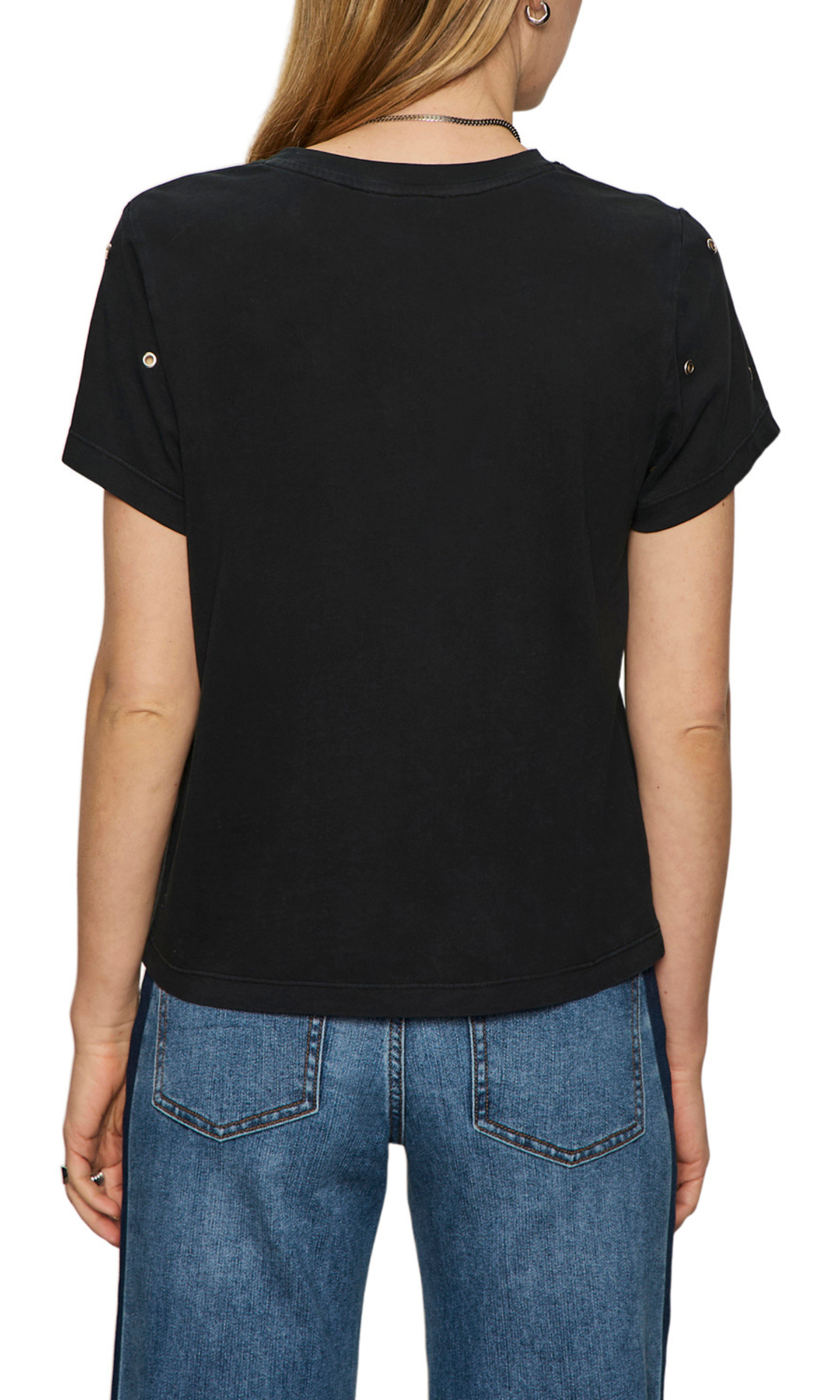 Grommet Studded Tee