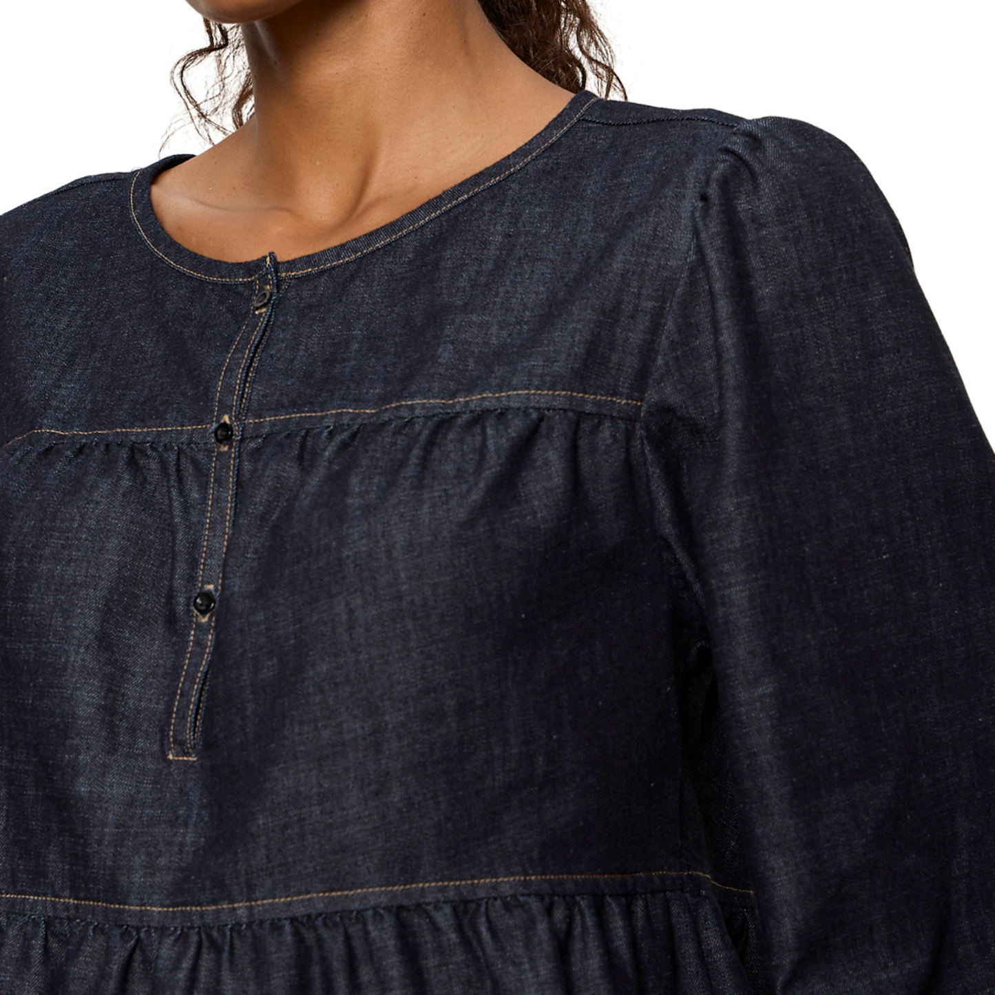 By Your Side Denim Top (Pre-Sale)