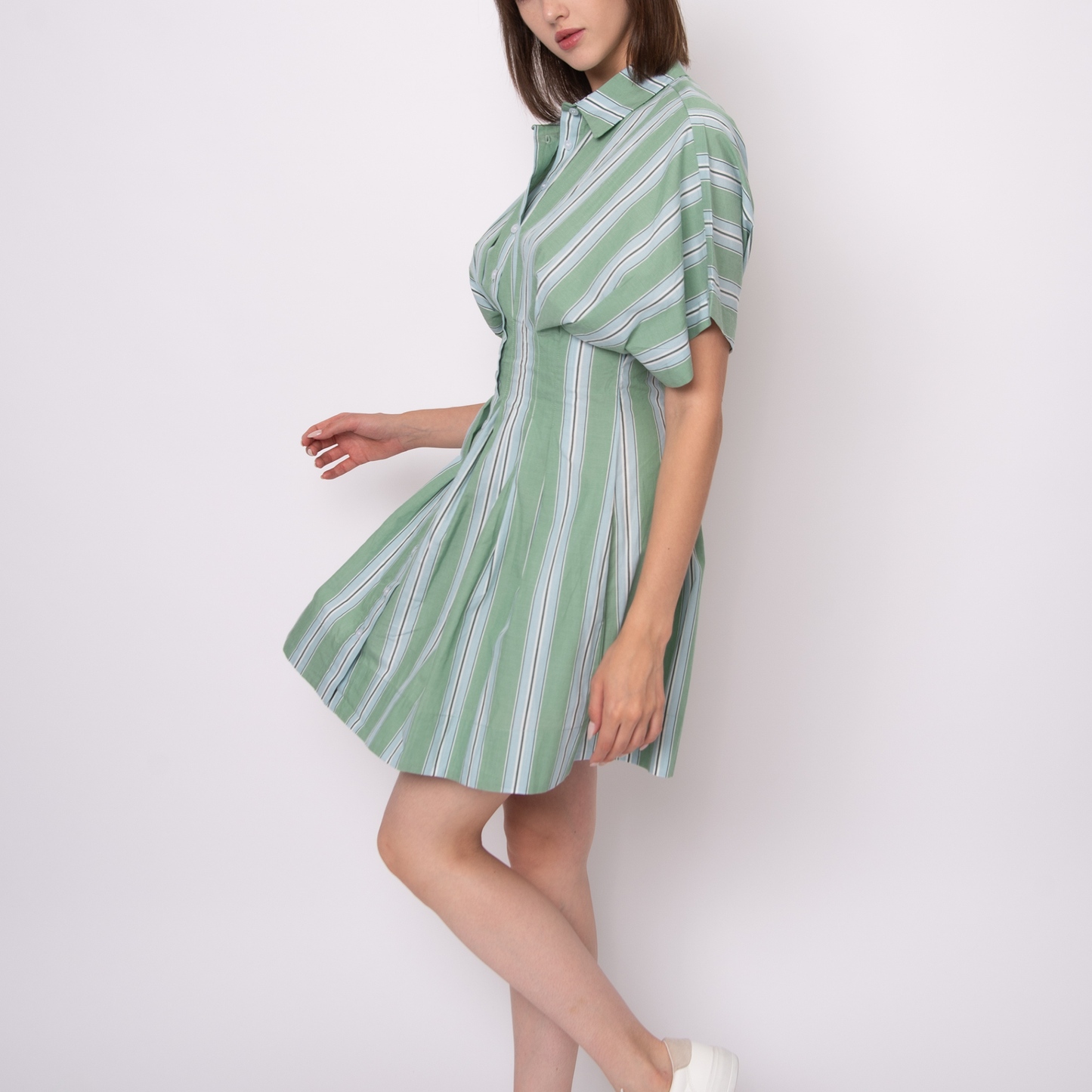 Lorine Poplin Shirt Dress (Pre-Sale)