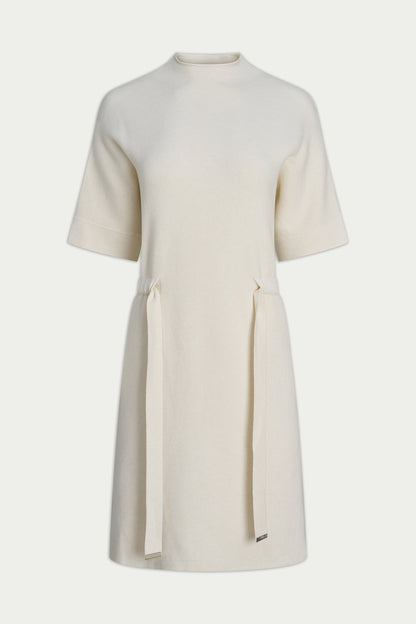Camille Belted Knit Dress