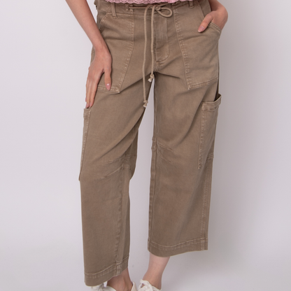Julie Stretch Twill Cargo Pants (Pre-Sale)