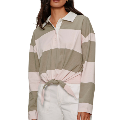 Rugby Tie Front Tee (Pre-Sale)