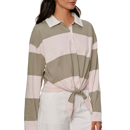 Rugby Tie Front Tee (Pre-Sale)