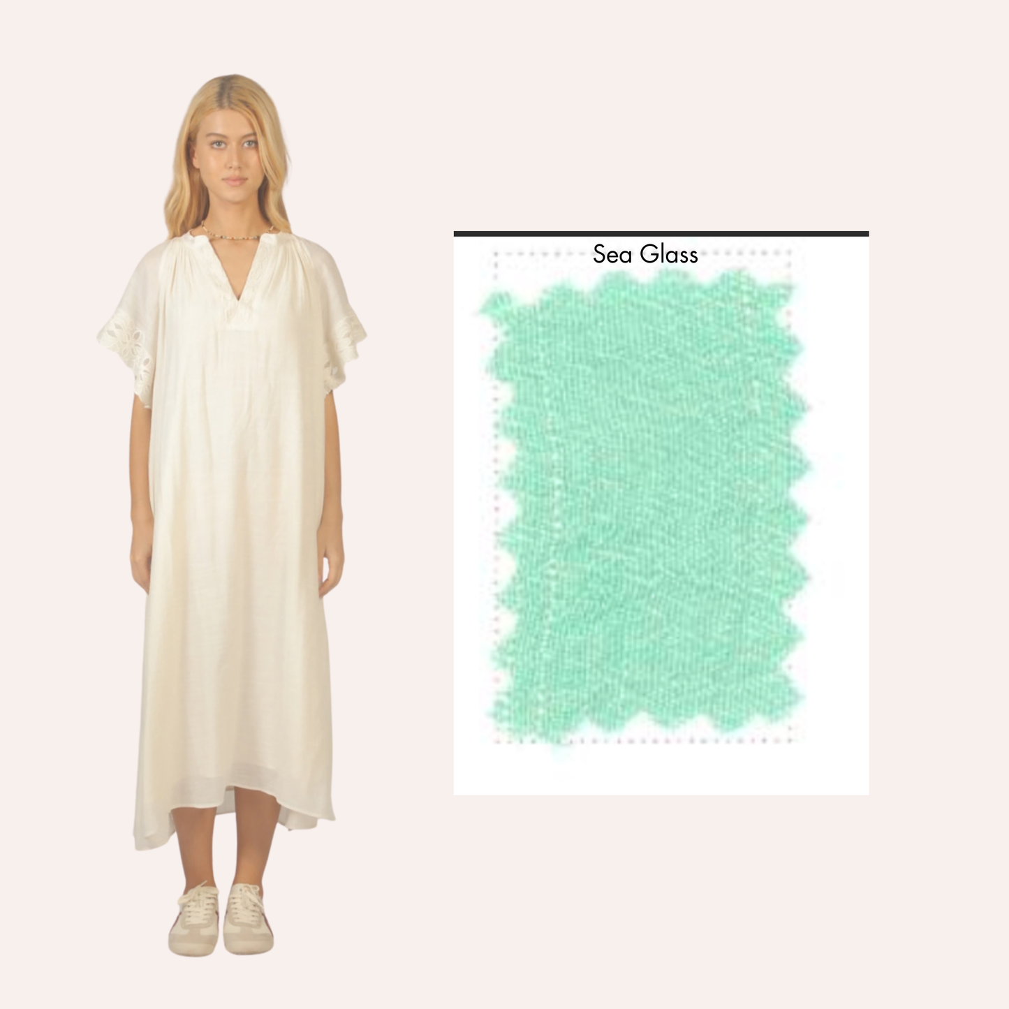 Whisper Lace V-Neck Dress (3 colours)