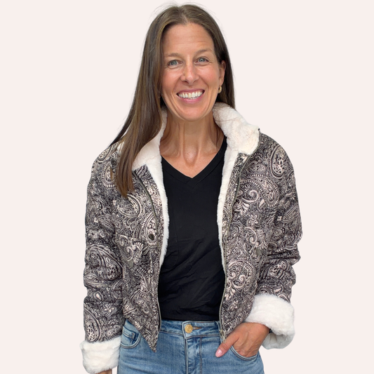 Cool Girl Puffer Sherpa