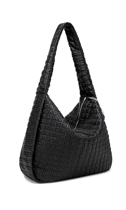 Waffle Shoulder Bag