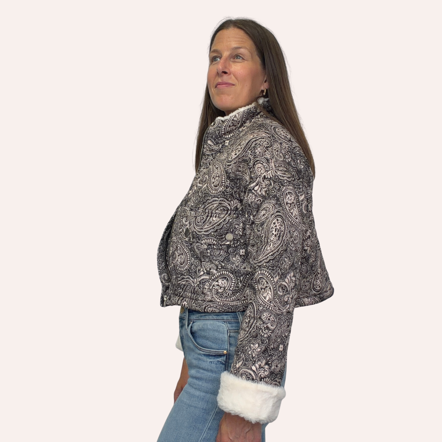 Cool Girl Puffer Sherpa