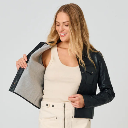 Feodora Leather Jacket