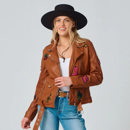 Nicole Leather Jacket