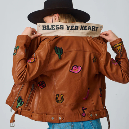 Nicole Leather Jacket