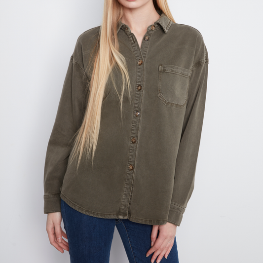 Marlowe Twill Overshirt
