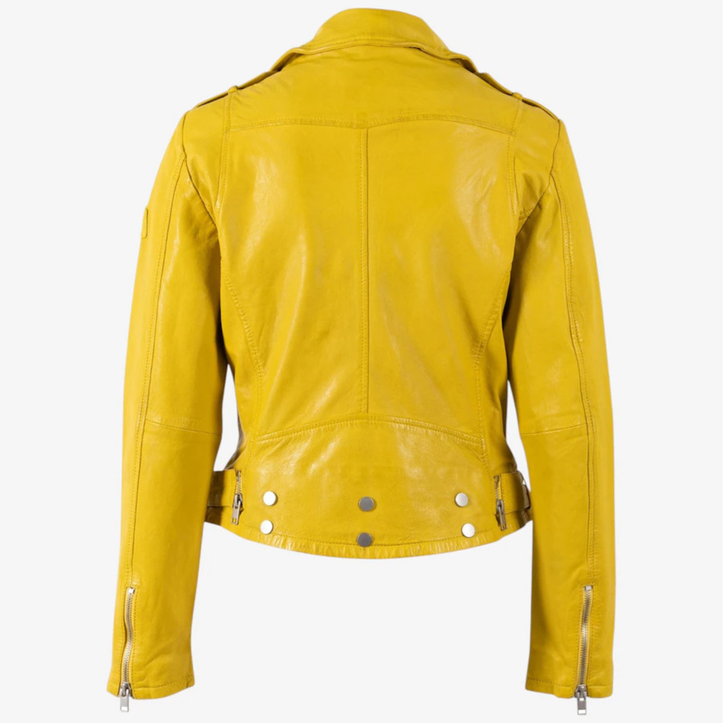 Wild Leather Jacket - Amber Haze