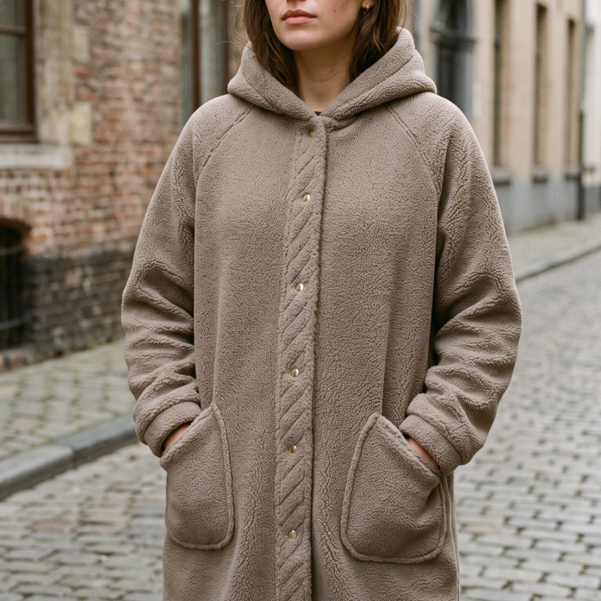 Tula Hooded Teddy Coat