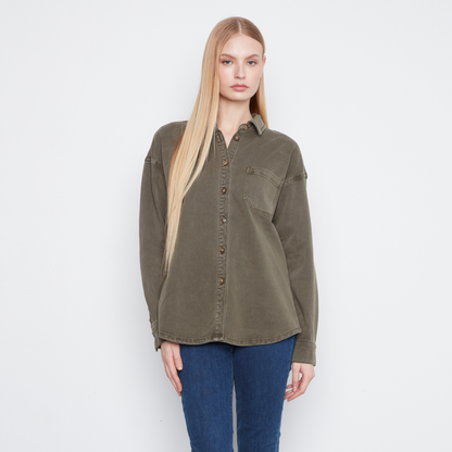 Marlowe Twill Overshirt
