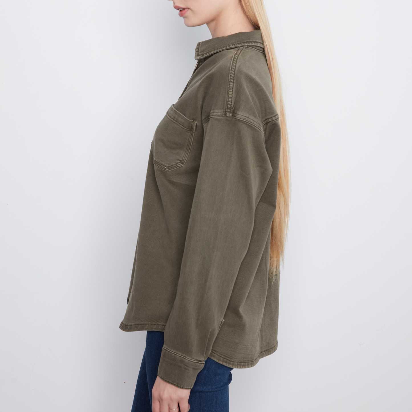 Marlowe Twill Overshirt