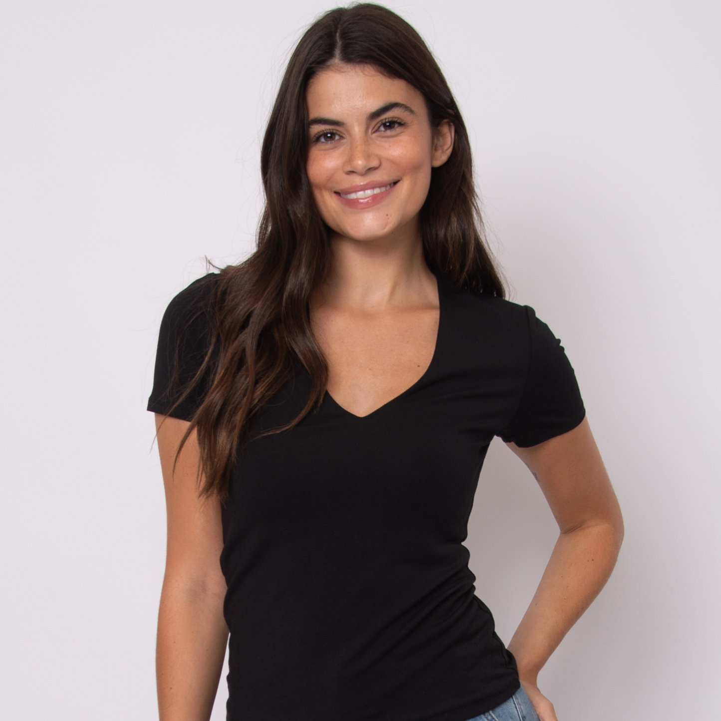 Valenna V-Neck T-Shirt (Second Skin) (Pre-Sale)