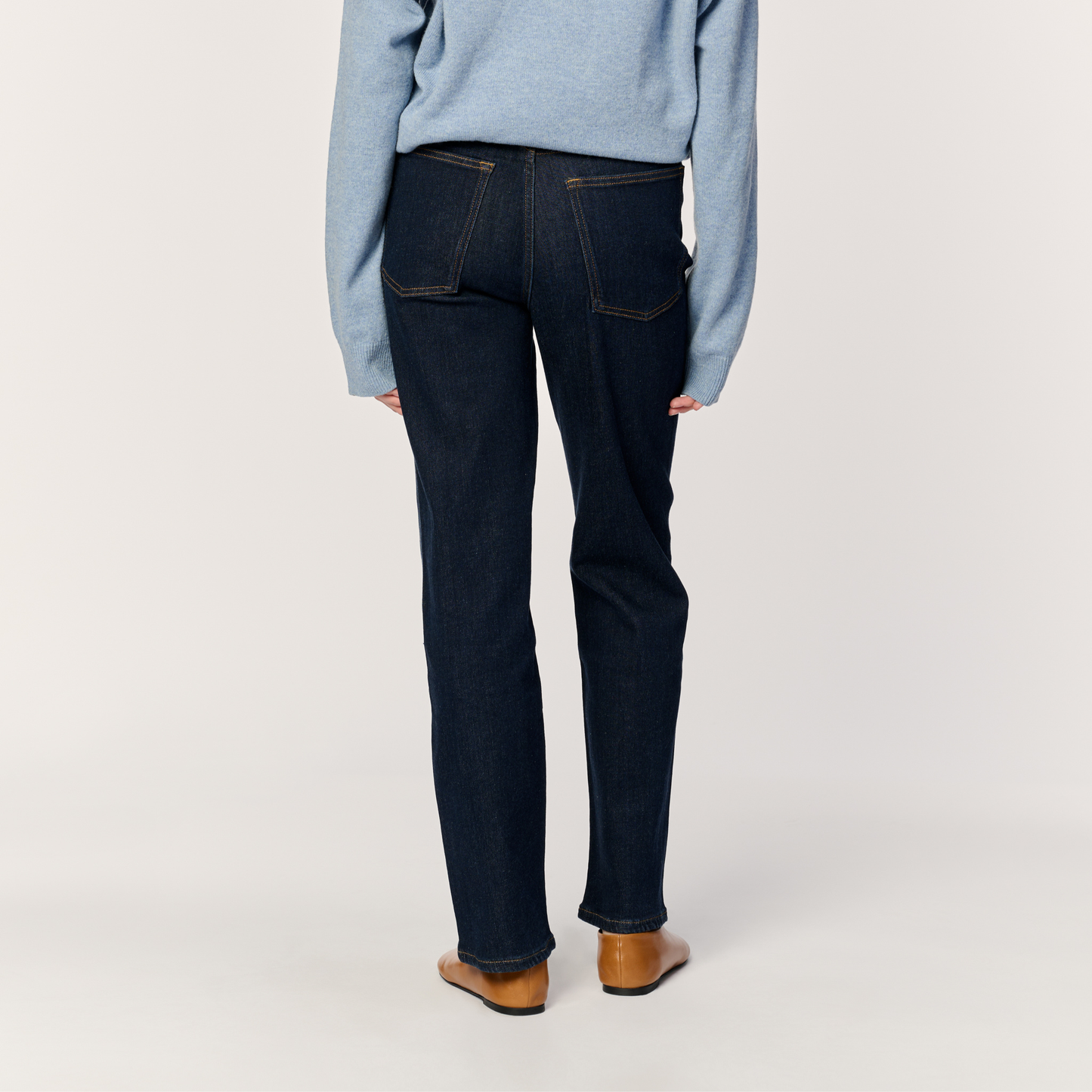 ASE Stretch Straight Leg Jeans