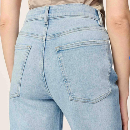 ICN Cropped Wide Leg Jeans