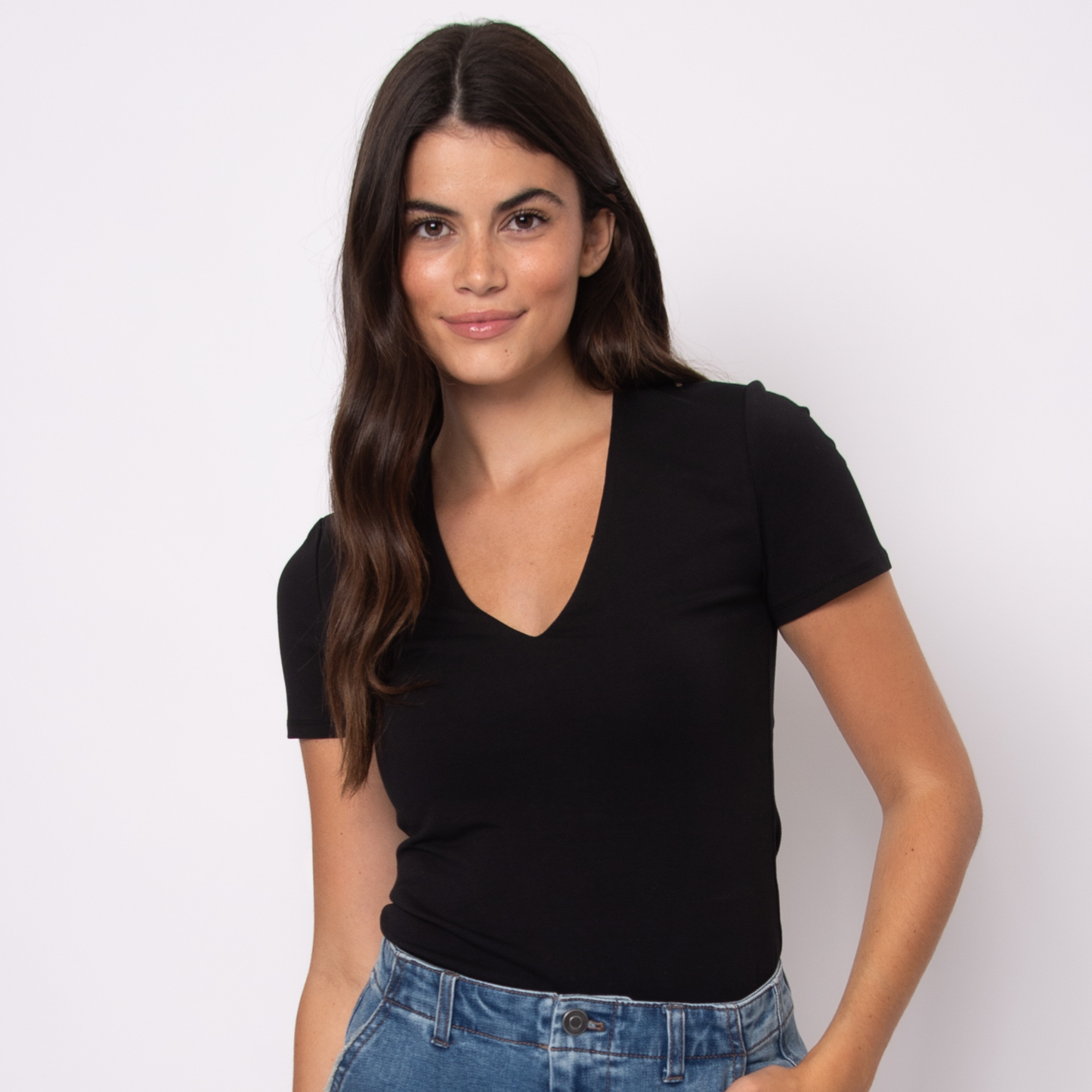 Valenna V-Neck T-Shirt (Second Skin) (Pre-Sale)