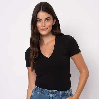 Valenna V-Neck T-Shirt (Second Skin) (Pre-Sale)