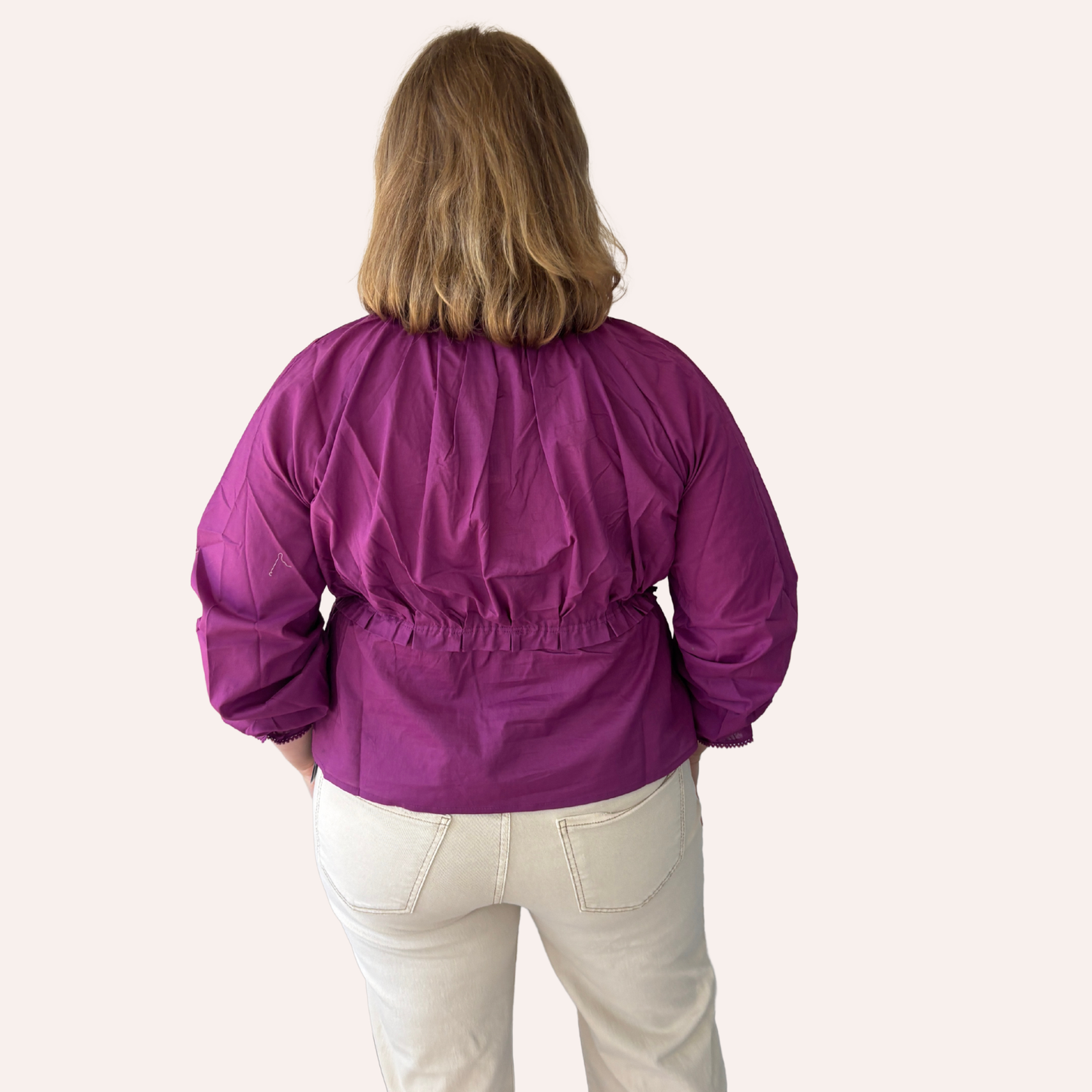 Amelie Peplum Blouse