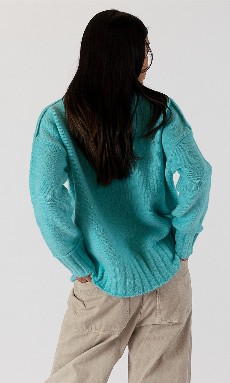 Tanya Ribbed Cuff Sweater