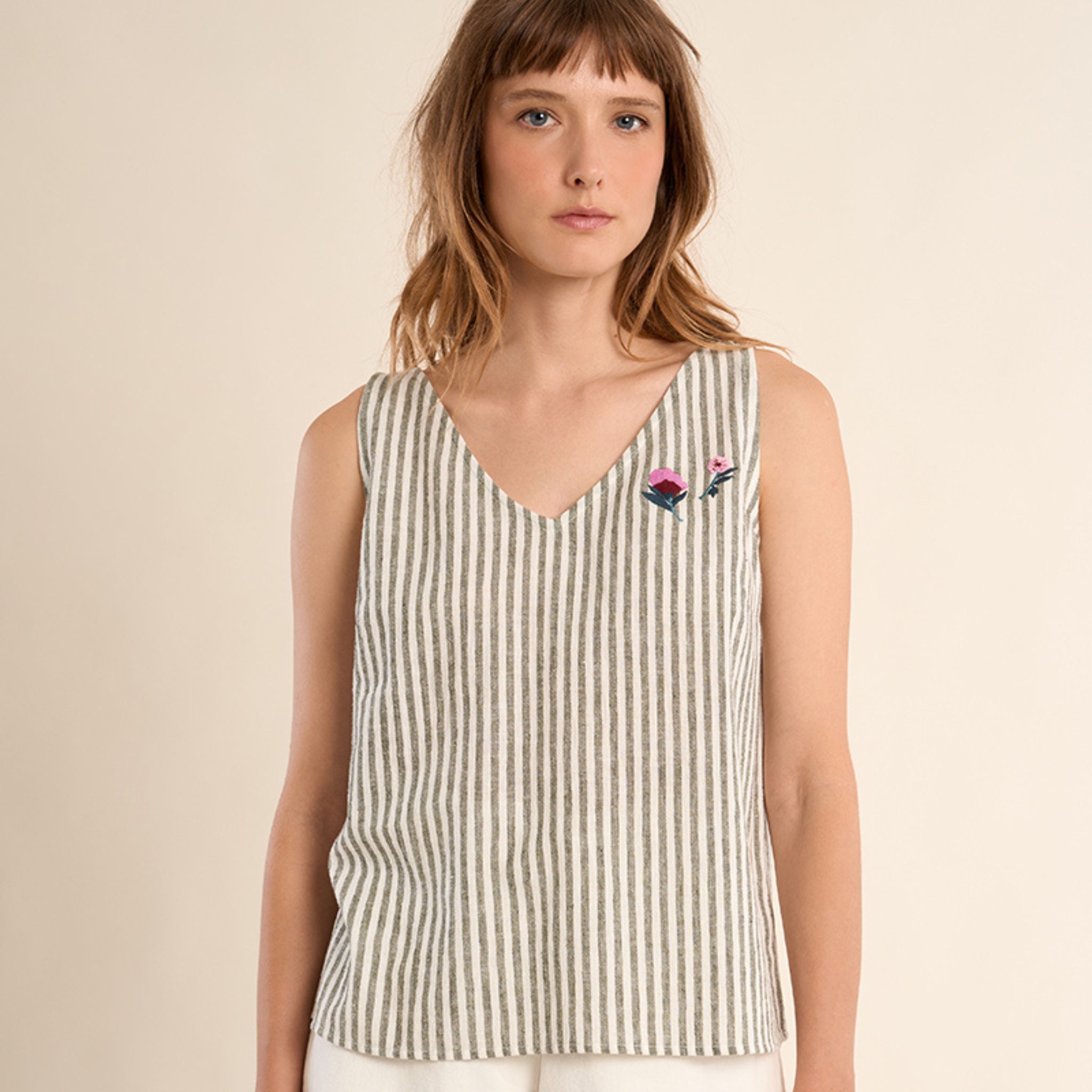 Wildflower Striped Tank