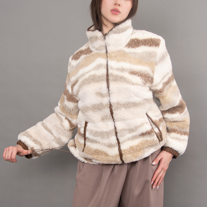 Jane Full-Zip Sherpa Jacket