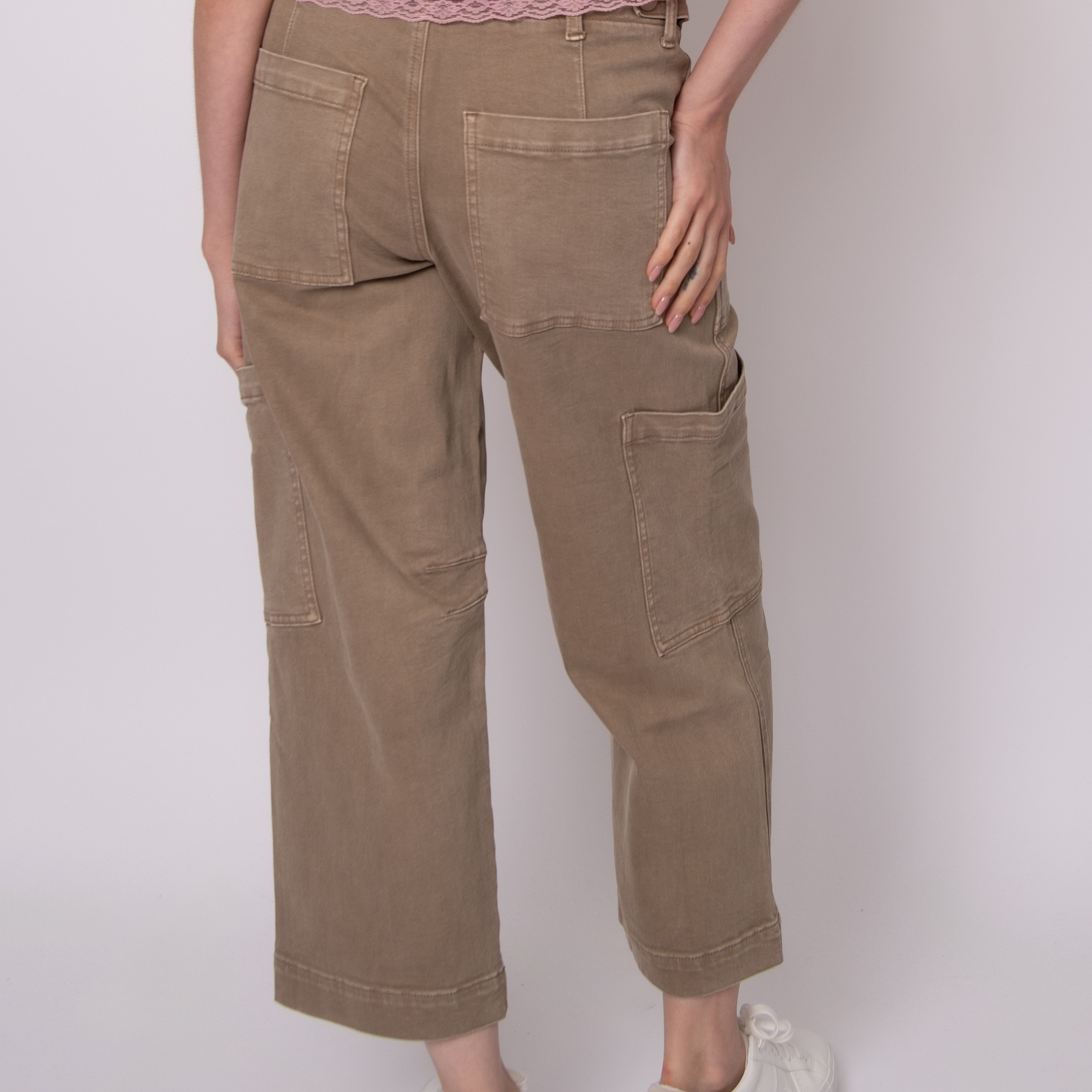 Julie Stretch Twill Cargo Pants (Pre-Sale)
