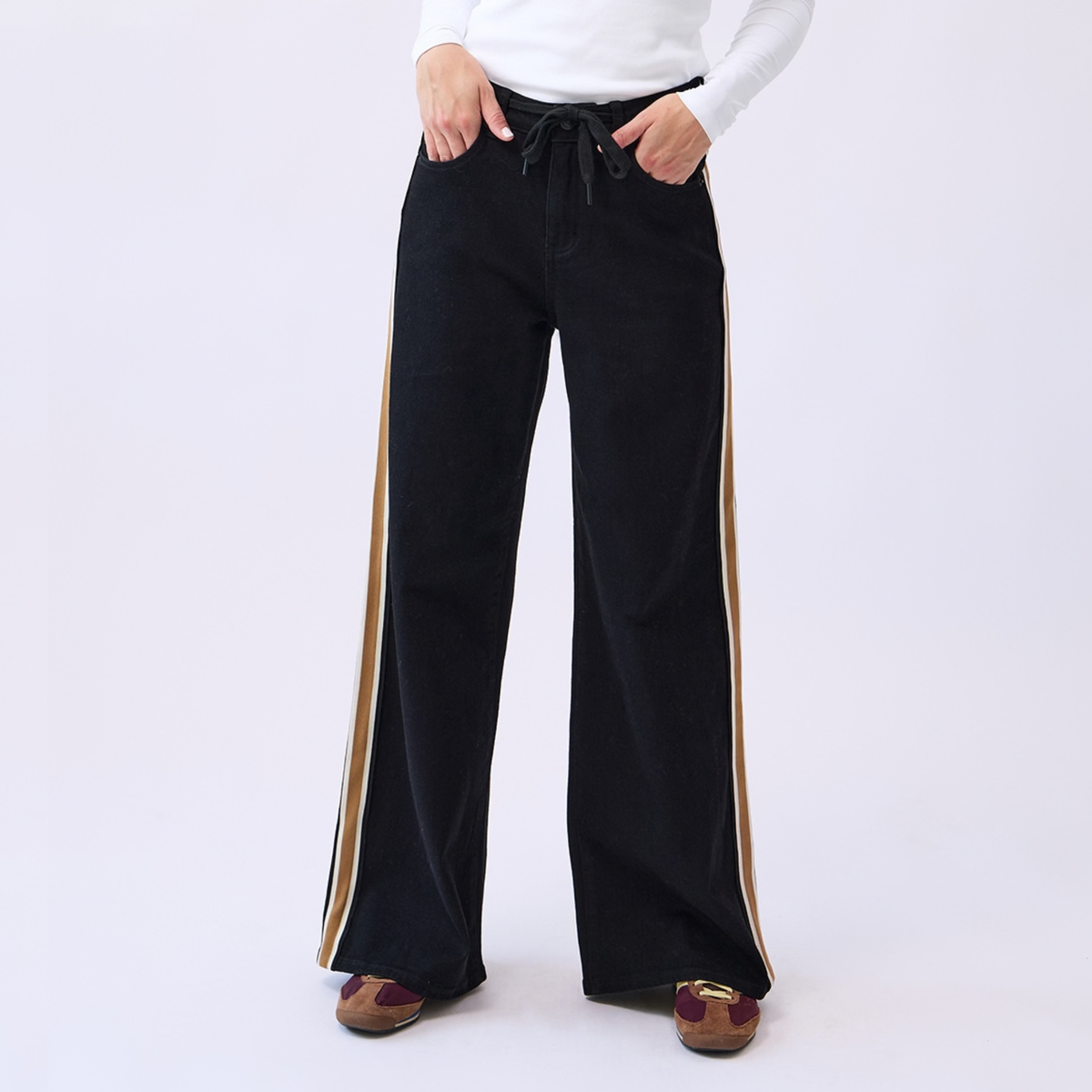 Lily Wide Leg Jeans - Horizon