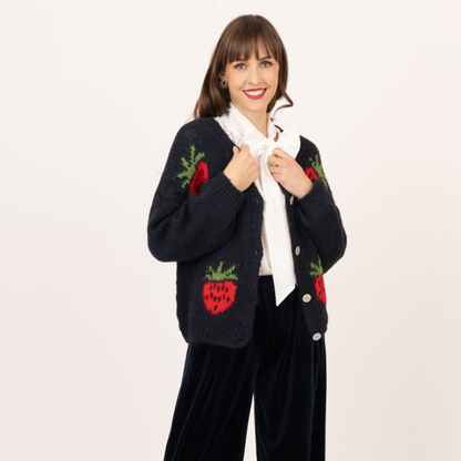 Strawberry Patch Cardigan