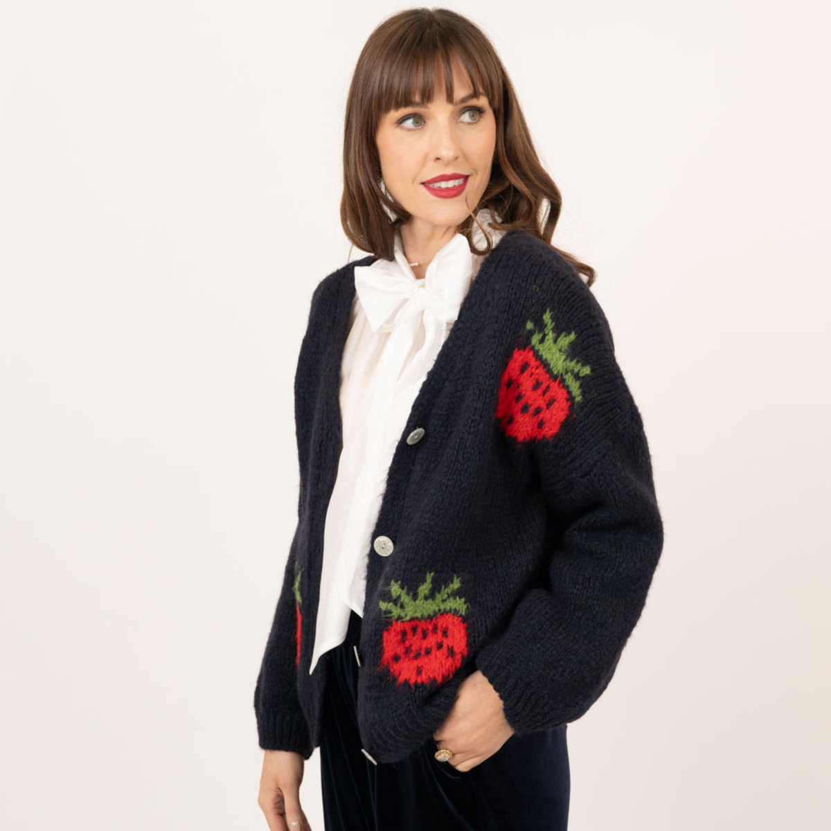 Strawberry Patch Cardigan