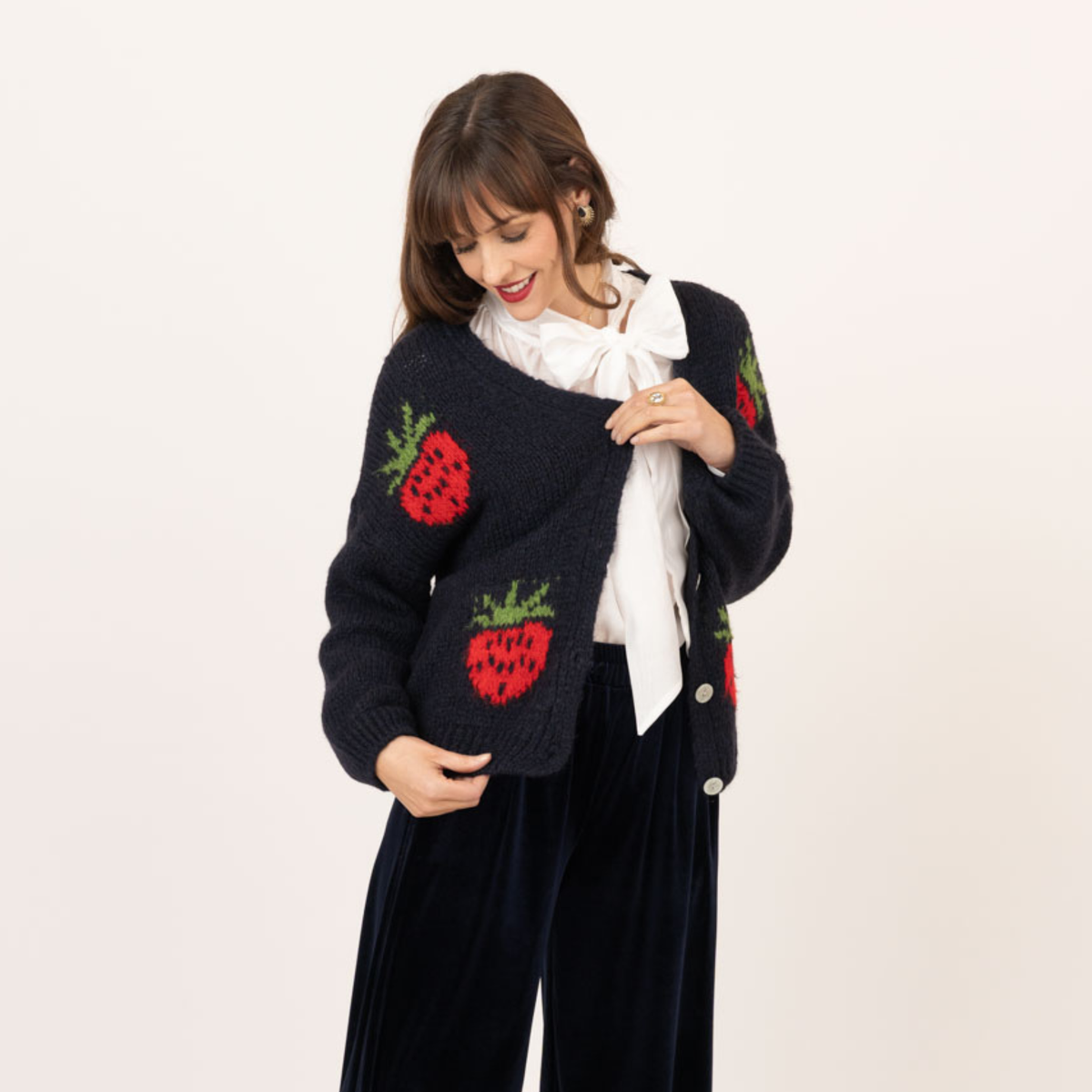 Strawberry Patch Cardigan