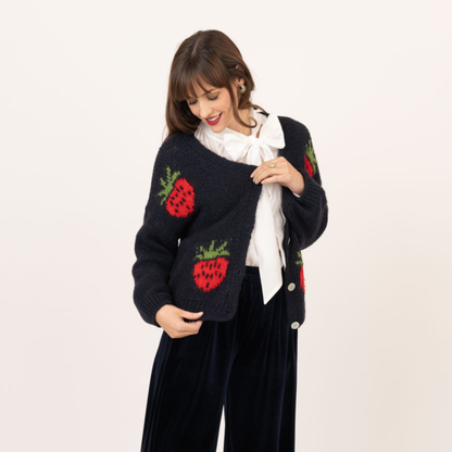 Strawberry Patch Cardigan